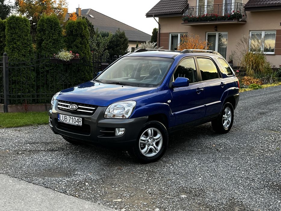 KIA Sportage 2.0 benzyna półskóry NOWY ROZRZĄD OPONY sprowadzony i zar