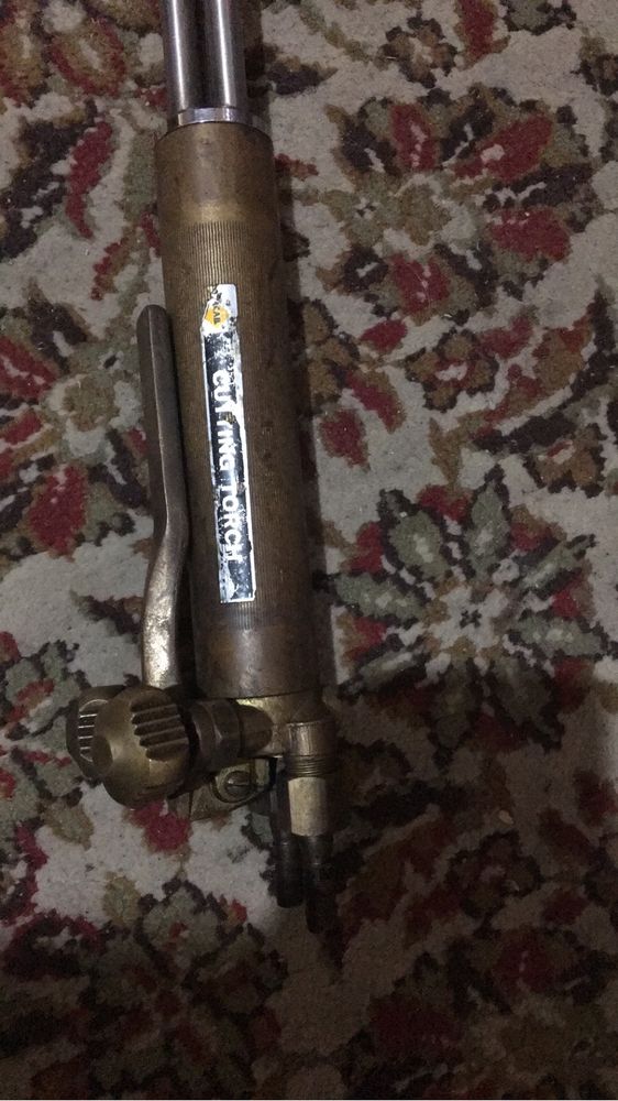 Vendo maçarico de corte de aço como novo