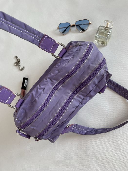 Fioletowa liliowa torebka na ramię Gerry Weber bagietka