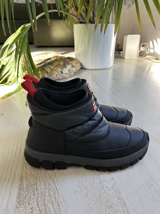 Śniegowce kalosze  zimowe Hunter Ankle snow short 41/42 27 cm