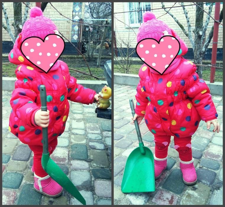 Куртка George на девочку 1-1.6 года.