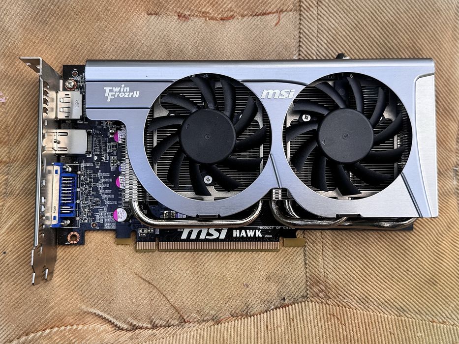 Видеокарта msi hawk r5770