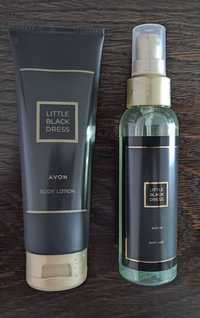 Avon Zestaw little Black dress mgiełka balsam