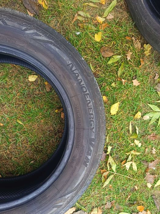 Opony letnie 215/60R 17 C Toyo NanoEnergy VAN 4szt używane dostawcze