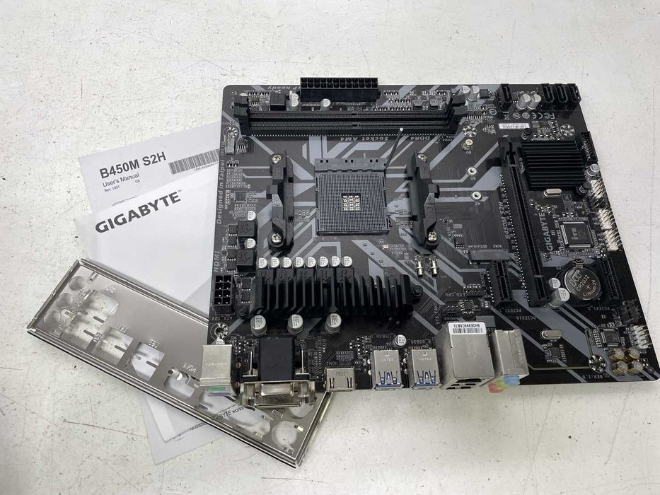 Материнская плата GIGABYTE B450M S2H Socket AM4 Ryzen 2xDDR4 microATX
