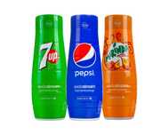 MEGA ZESTAW 3x Syrop Koncentrat Sodastream 7UP MIRINDA PEPSI OKAZJA