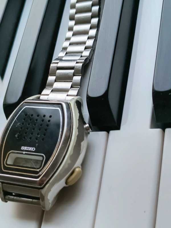 Seiko A862_00A0 cyfrowe, lata 90,bransoletka,gadający zegarek, sprawny