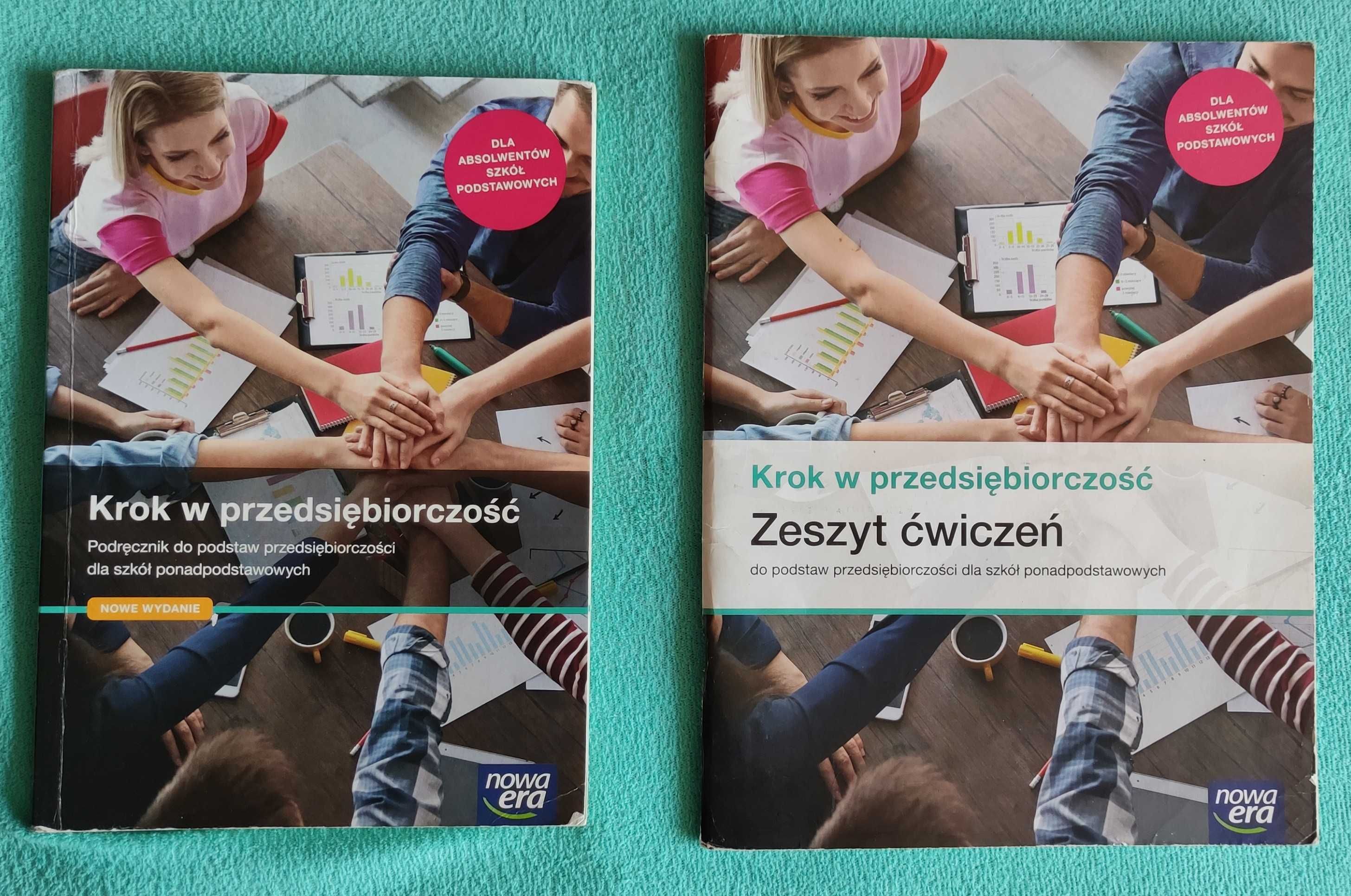 Krok w przedsiębiorczość podręcznik i ćwiczenia