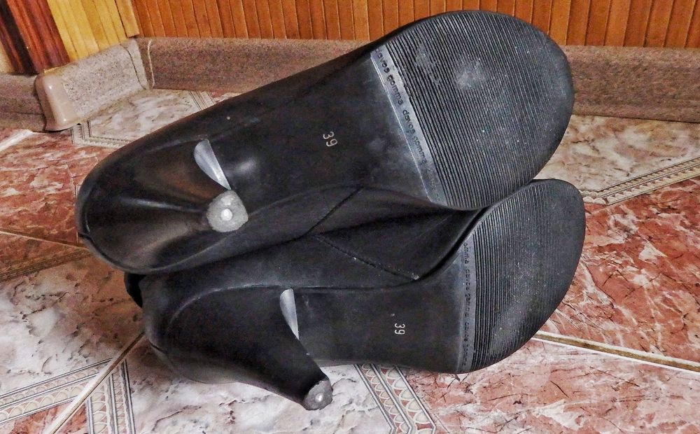 Шкіряні черевики, жіноче взуття