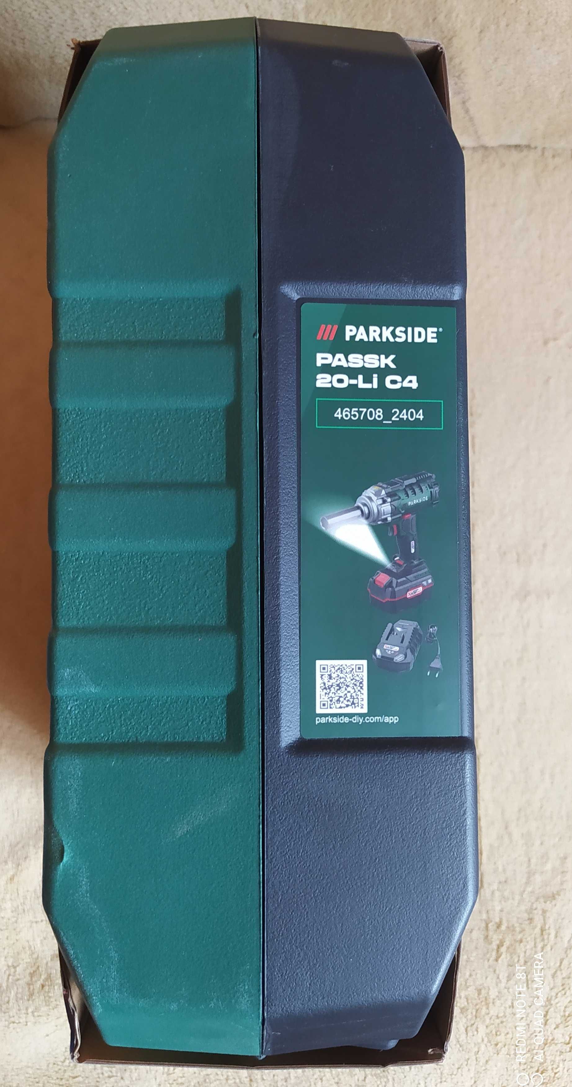 Akumulatorowy klucz udarowy, 20 V, PASSK 20-Li C4
