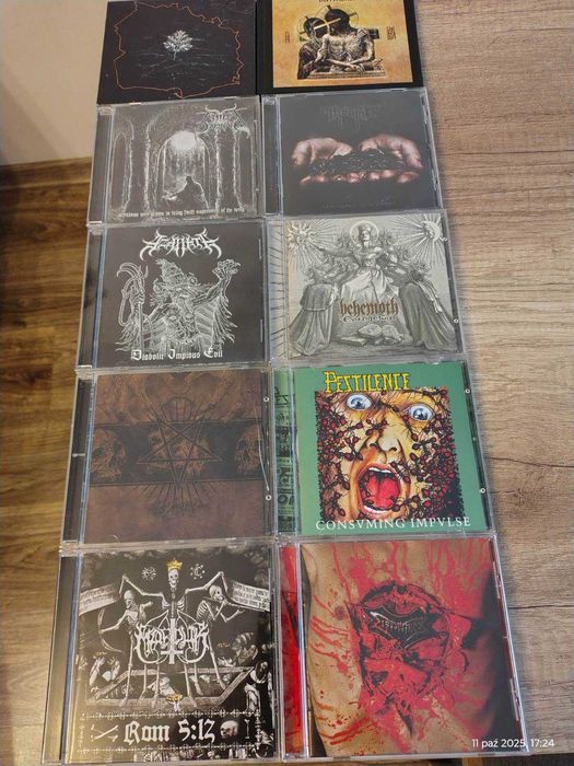 Sprzedam płyty CD z muzyką metalową