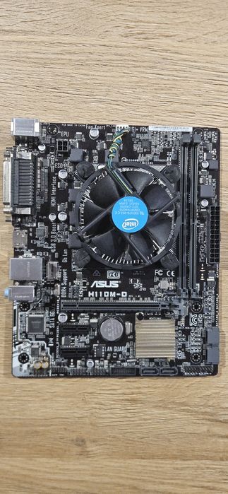 Płyta główna z procesorem Asus H110M-D + Pentium G4600
ASUS
ASUS
ASUS