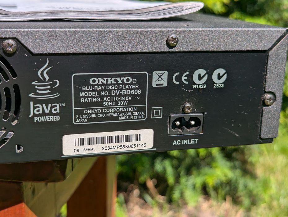 БлюРэй плейер Onkyo