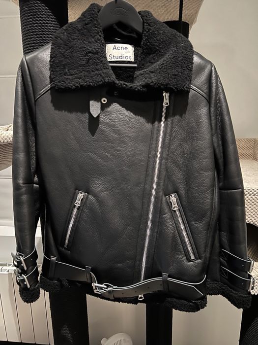 Дубленка женская Acne Studios Оригинал 100% кожа!