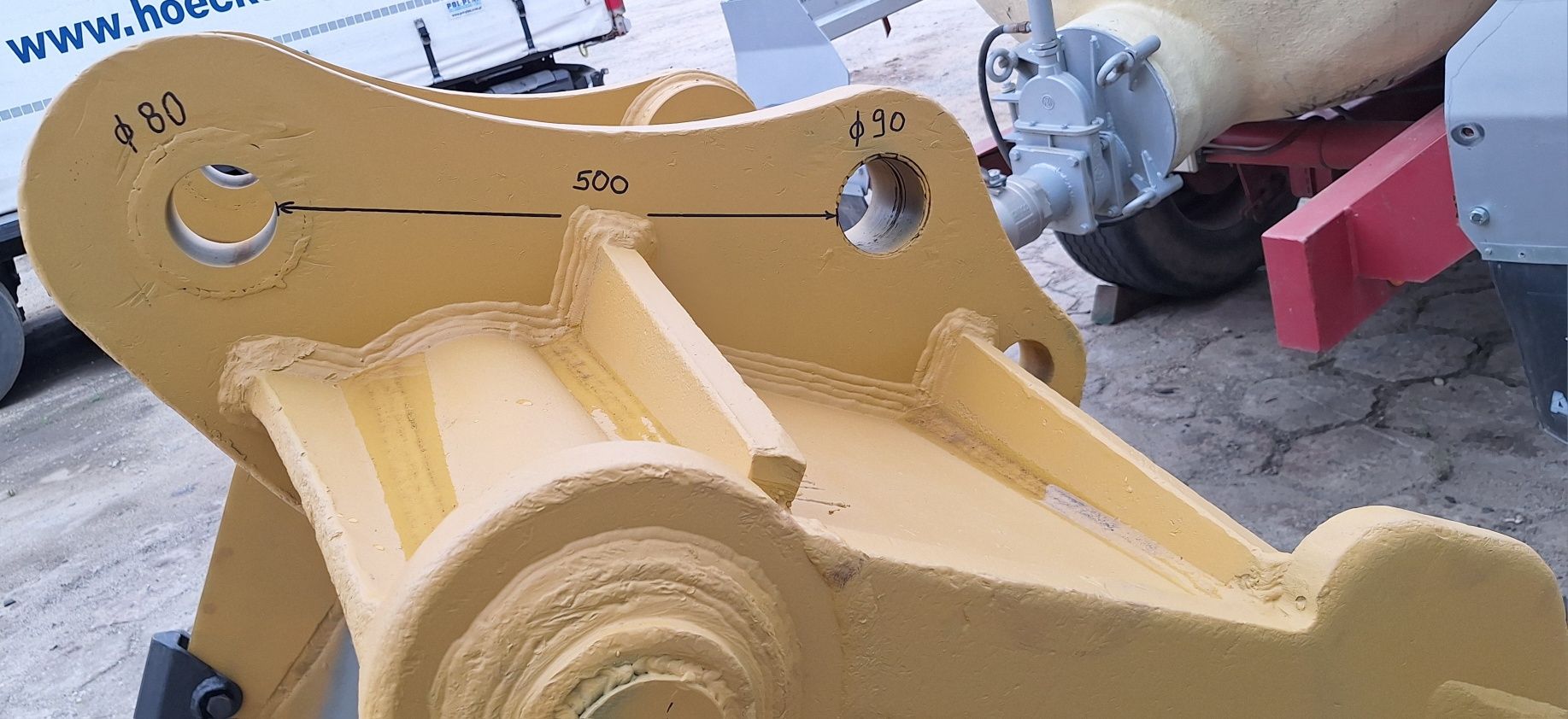 Łyżka do koparki skalna 1.2 m3 po kapitalnym remoncie, hardox