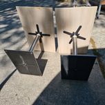 Noga metalowa PEDRALI biuro stołówka dom ogród
