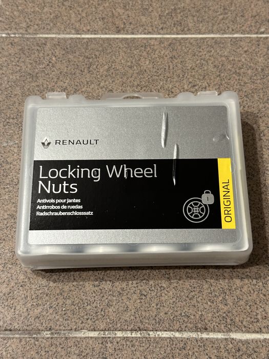 Pernes pernos porcas segurança Renault Dacia
