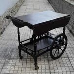 Carrinho de Chá com porta garrafas