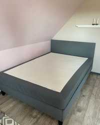 Łóżko kontynentalne Ikea Sabovik 140x200, materac GRATIS, transport