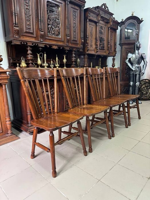 Стільці масивні дуб стулья 3458