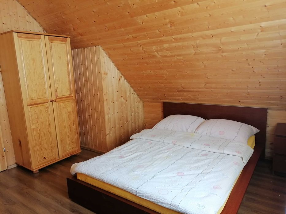 Zielony Domek z kominkiem na Kaszubach Wolny Sylwester wakacje Kaszuby