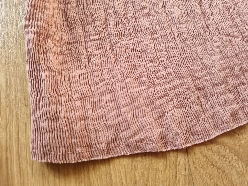 Krótka bluza z dekoltem V i teksturą Topshop 38