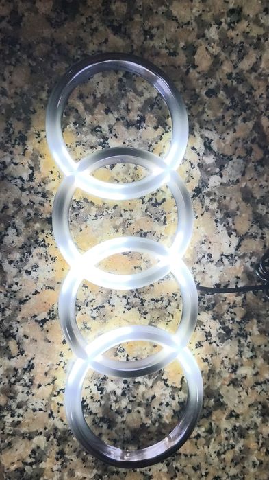 Emblema/logotipo Audi Led