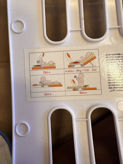 Розвиваючий килимок- крісло Chicco від 0 - 9 міс. б/у