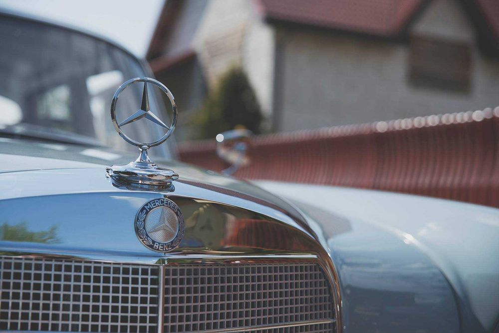 Auto Do Ślubu Oldtimer Mercedes S-Class