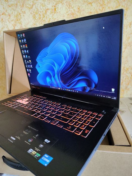 Ноутбук ASUS TUF Gaming F17 FX707ZC4