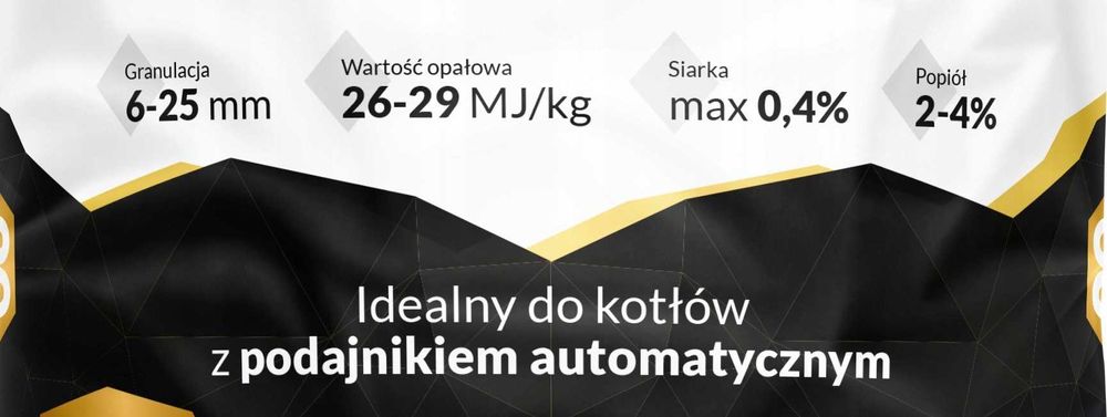 Groszek DIAMENT 29MJ 1490zl dawniej ekogroszek