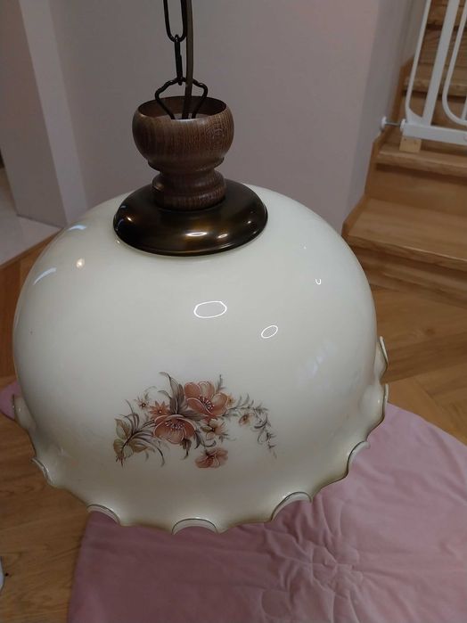 Stylowa unikalna lampa w stylu rustykalnym