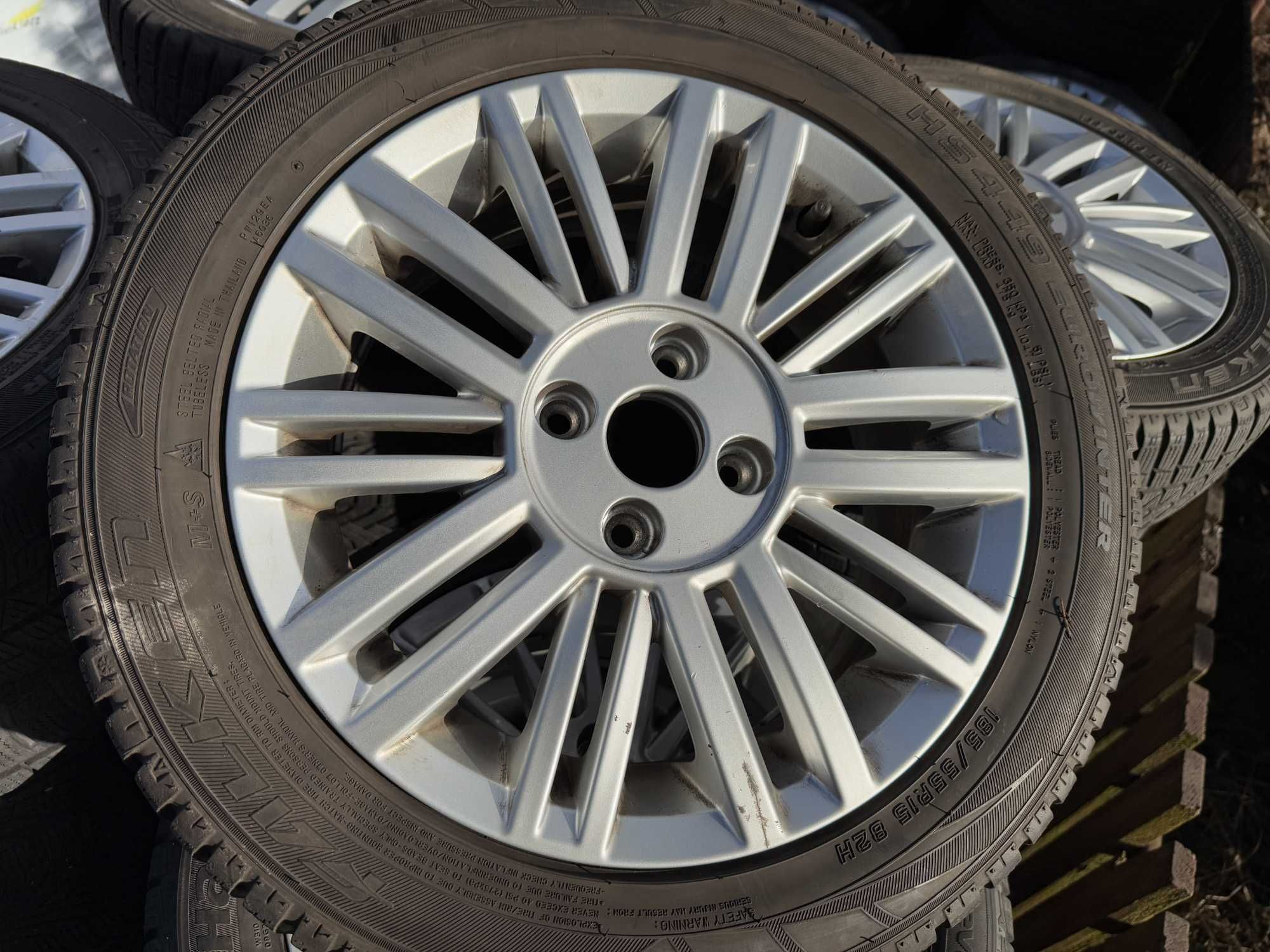 Felgi aluminiowe 15" 4x100 VW UP Polo Skoda Citigo Seat Mii