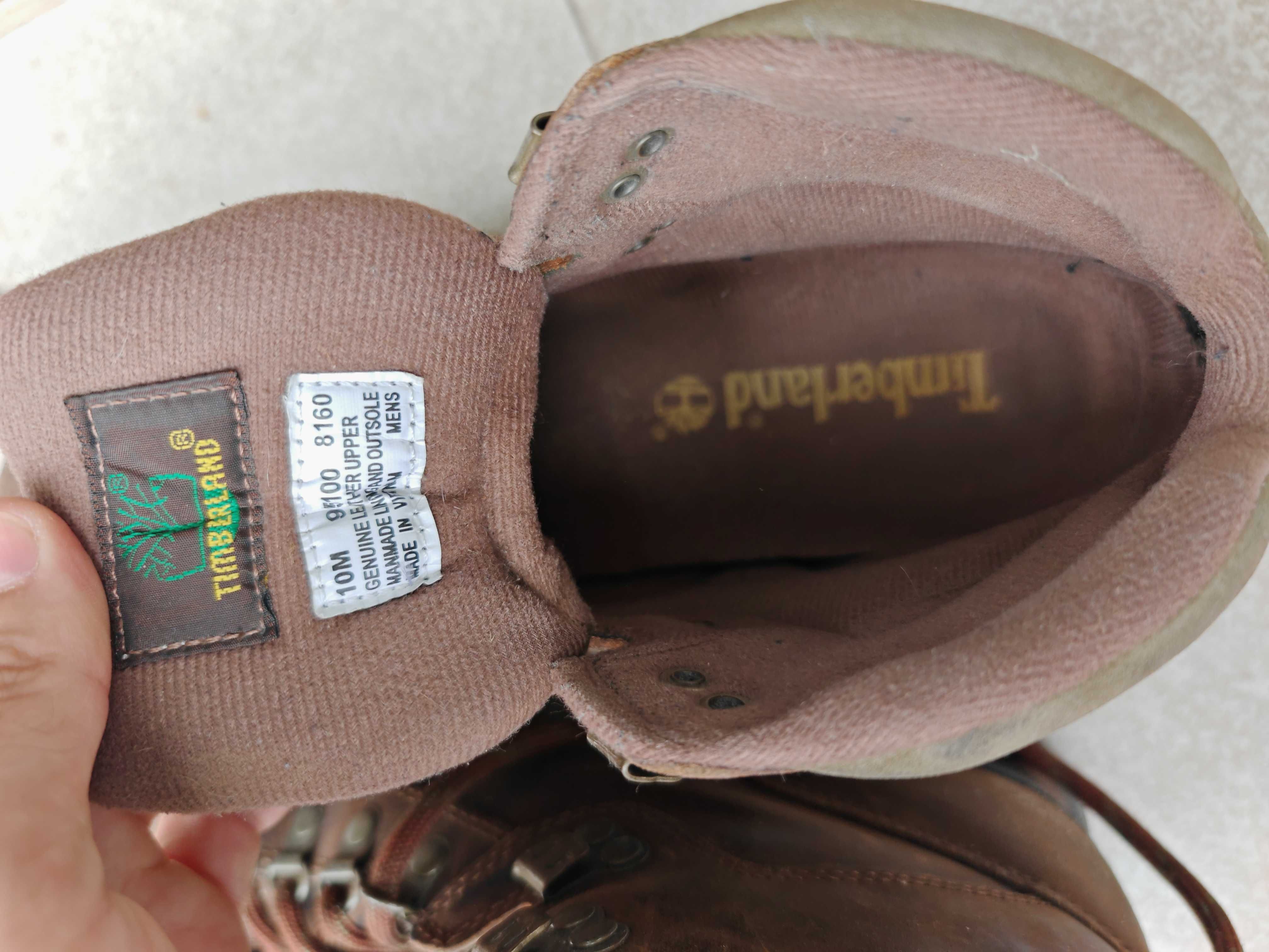 Botas Timberland tamanho 43 — Couro genuíno