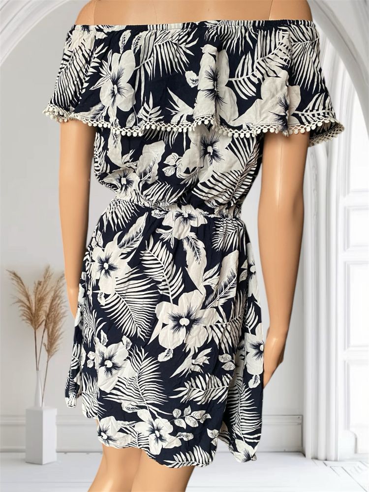 Sukienka hiszpanka w kwiaty Ya-Ya rozm 40/42 L/XL