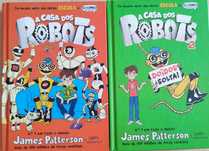 2 Livros da coleção "A casa dos robôs" - n.os 1 e 2
