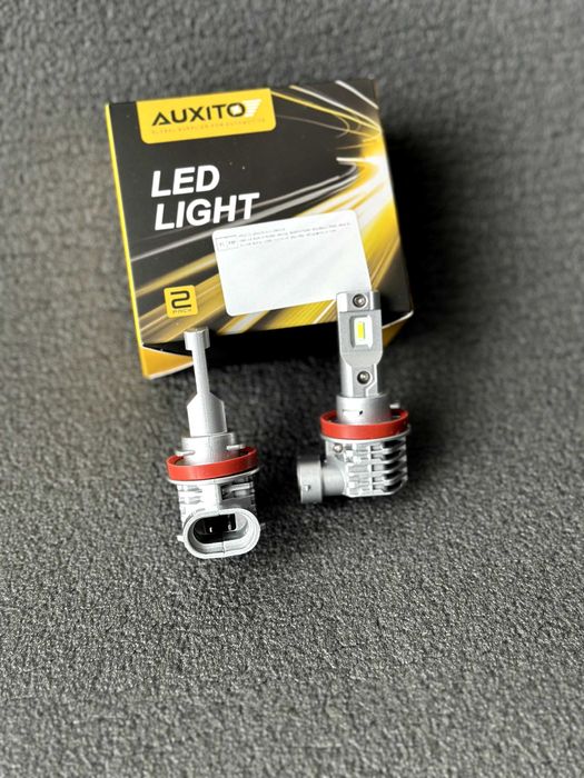 Светодиодные LED автолампы Auxito M6 HB3 HB4 H8 H9 H11 H16JP Canbus