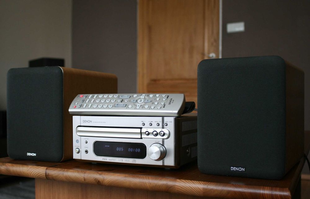Amplituner Denon RCD-M33 compac disc CD radio wzmacniacz wieża kolumny