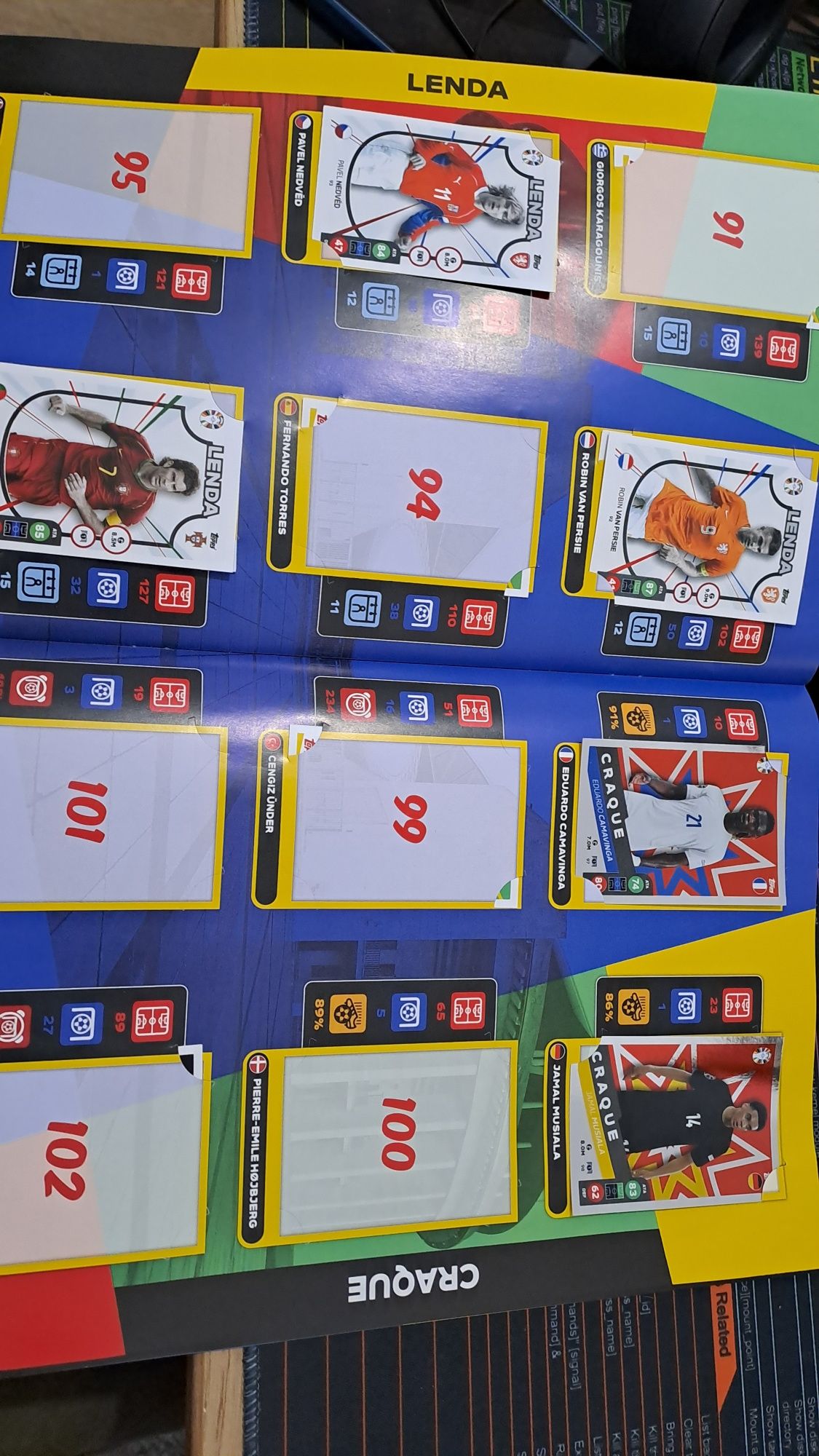 Caderneta Euro 2024 Topps Match Attax