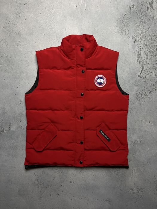 Kamizelka Canada Goose Puchowa Czerwona Rozmiar L