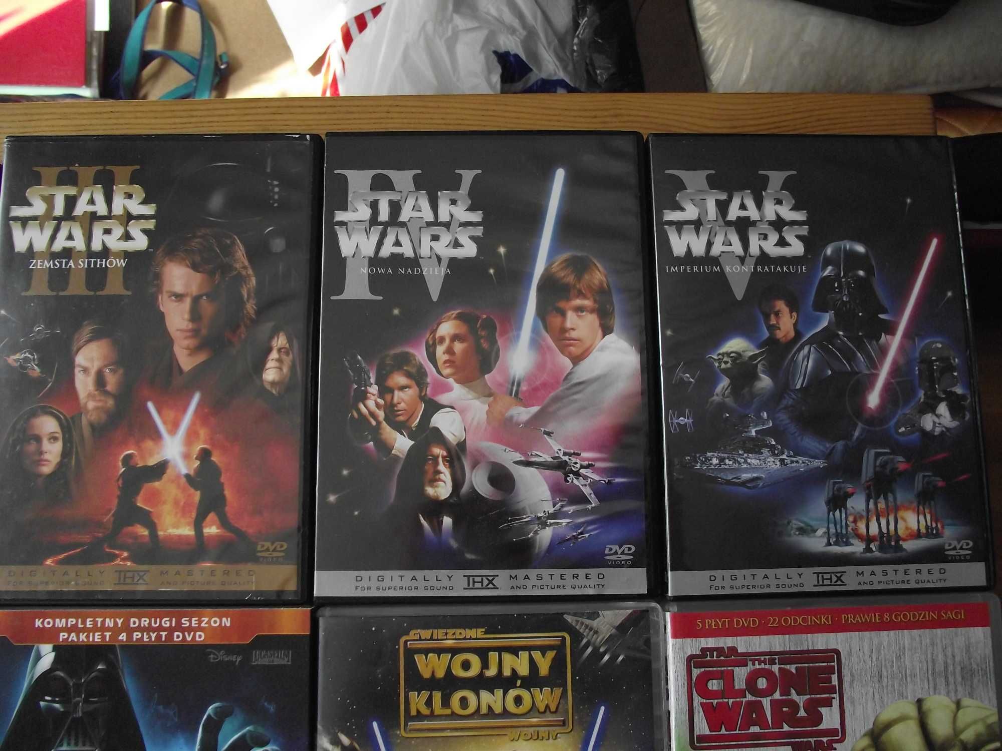 Star Wars rebelianci wojny clonów dvd filmy bajki