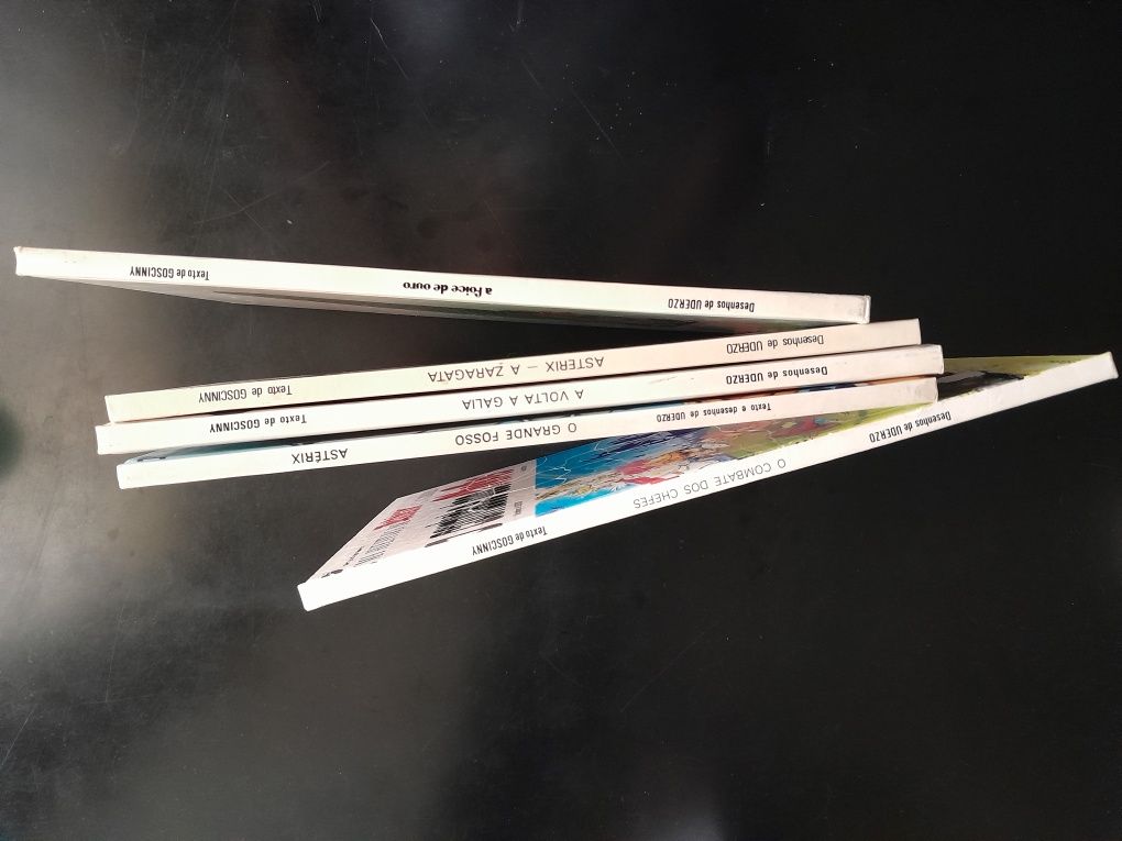 5 Livros Asterix dos anos 80 (preço conjunto)