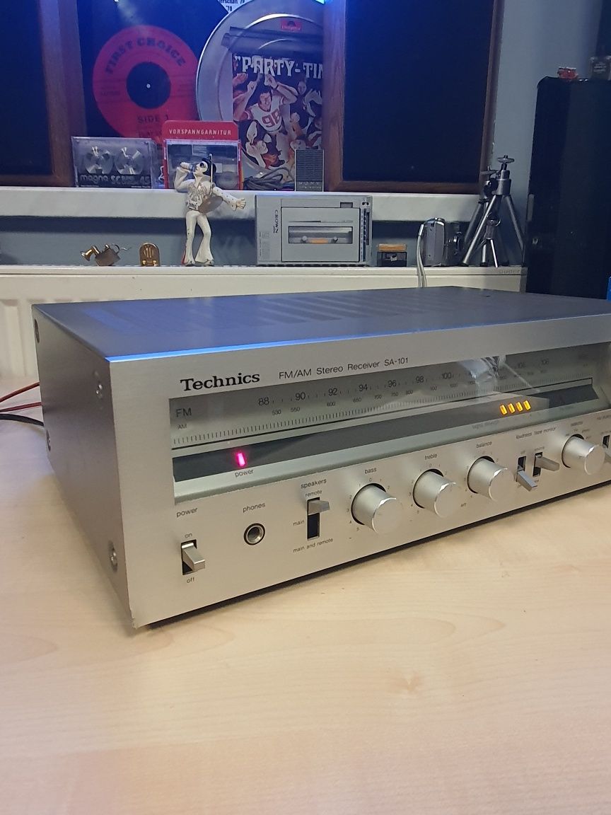 Amplituner TECHNICS SA-101 JAPAN sprawny 250w