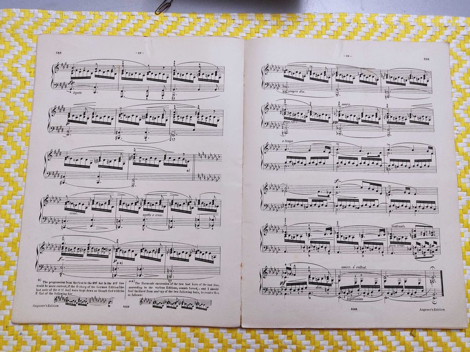 CHOPIN - Studies 
Augeners Edition