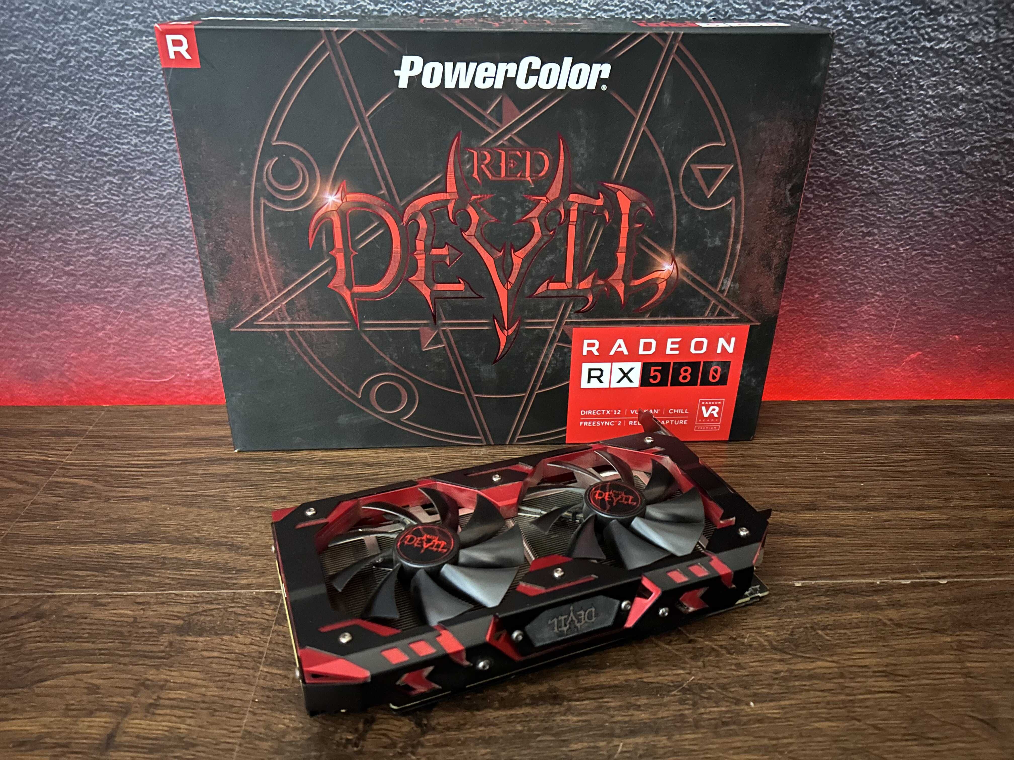 Ігрова відеокарта AMD RX 580 8GB GDDR5 PowerColor Гарантія!