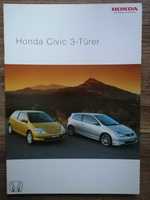 Prospekt Honda Civic VII 3-drzwiowa