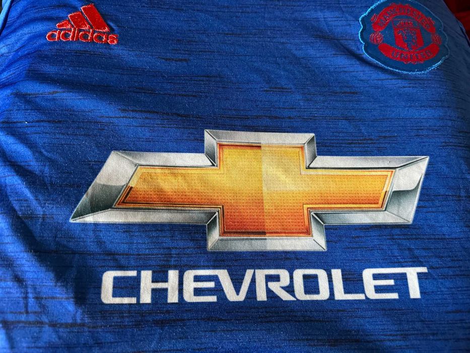 MANCHESTER UNITED nr 8 IBRAHIMOVIC 2016 - 2017 - adidas - S/M - UNIKAT