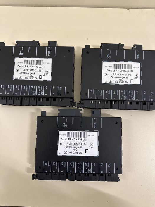 Блоки комфорту Mercedes w210,211,212,W203.