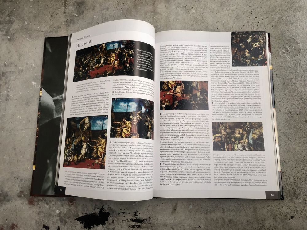 Polaków dzieje malowane książka album Elżbieta Red Olczak Demart