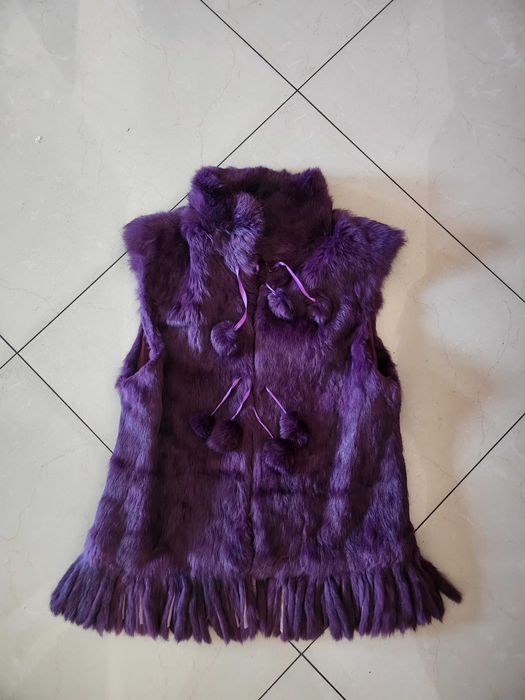 Kamizelka naturalna Futro